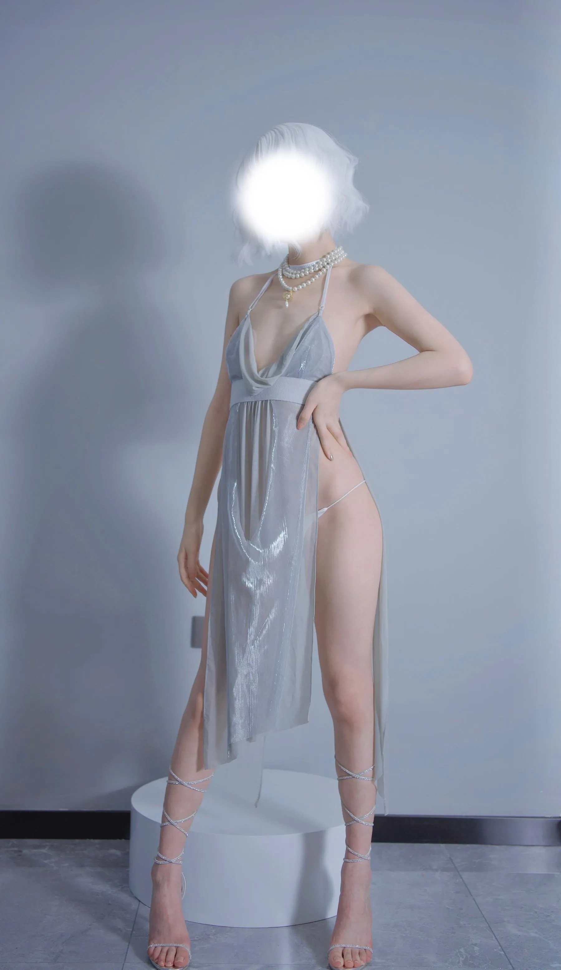 禅院熏 – NO.27 银色礼服 [26P]插图1